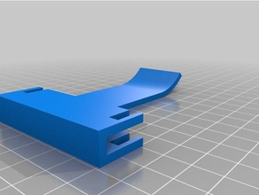 reprapguru heatbed wire strain relief 3d printer parts 3d print model - Mito3D