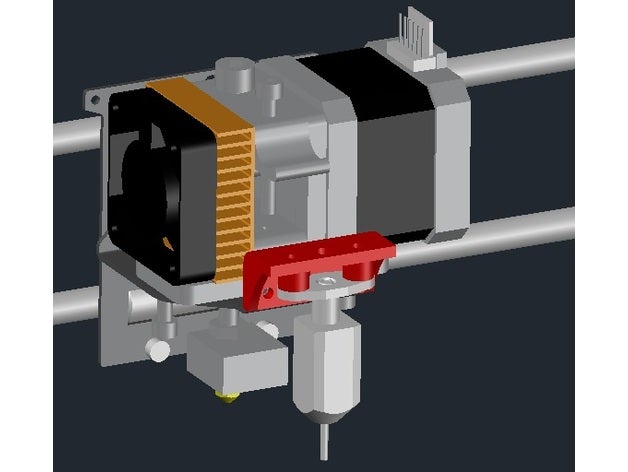 geeetech i3b c x metal sürümü 3dtouch sahibi 3d yazıcı aksesuarları 3D print model - Mito3D