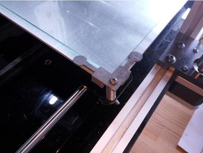 prusa i3 glass plate corner 3d printer parts 3d print model - Mito3D