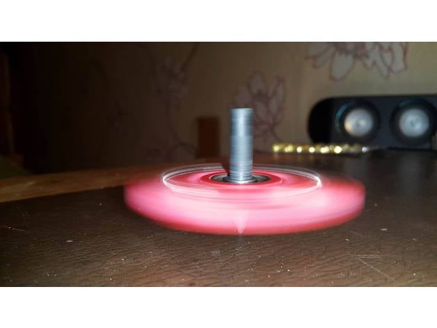 tri-ruleta de la adición juegos y juguetes además fidget fidget-juguete anillo spinner juguete tri-spinner tri 3D print model - Mito3D