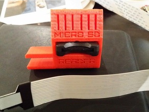 sd card holder anet a8 3d printer accessories 3d print model - Mito3D