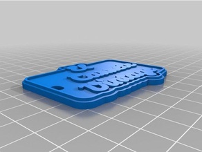 car keychains customized 3d print model - Mito3D
