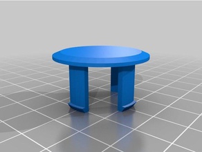 my customized cap hole replacement parts 3d print model - Mito3D