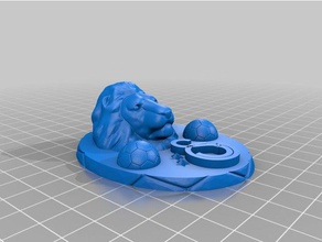 aimant galatasaray ii passe-temps 3d print model - Mito3D