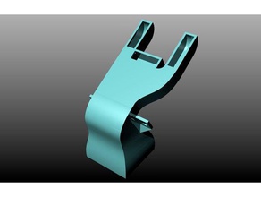 ft5 conducto del ventilador Impresora 3d de las piezas 40mm folgertech folger tecnología 3d print model - Mito3D