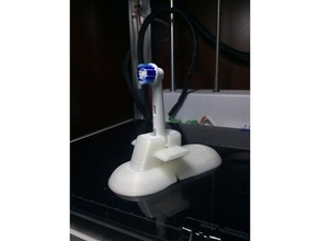 oral-b submarine bathroom toothbrush head stand 3d print model - Mito3D