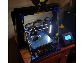 di3 led de lumière bande montage Imprimante 3d accessoires cacoon créer maker sélectionner wanhao duplicateur i3 travail la 3d print model - Mito3D