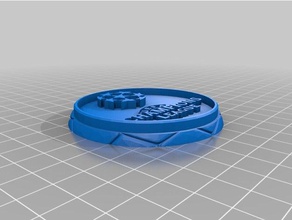 magnete di champions league logo hobby 3d print model - Mito3D