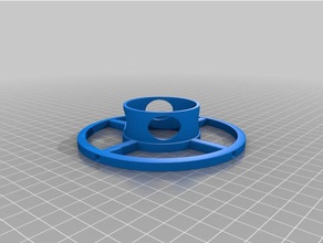 filament-Probe-spool klein bauen-volume-Drucker 3d Drucker Zubehör Probe-filament spool-Halter 3d print model - Mito3D