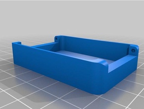 Campo 60x40 caixa de 2x1 do ímã recipientes personalizado 3d print model - Mito3D