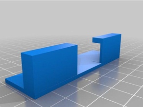 sliding patio lock end replacement parts 3d print model - Mito3D
