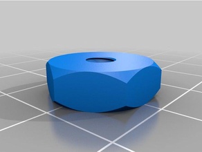 Lüfter Schraube Mutter Teile kundengebundene 3d print model - Mito3D