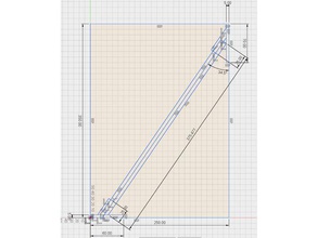 anet a2 diagonale supporta Stampante 3d parti tevo tarantola 3d print model - Mito3D