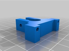 Anschlag Halter mit 12 mm Welle 3d-Drucker Teile Ende-zu stoppen Endabschalter Endabschalter-Halter Ende 3d print model - Mito3D
