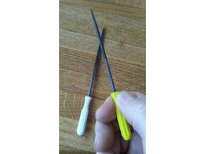 needle file handle hand tools 3d print model - Mito3D