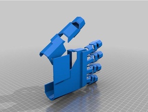 my customized gauntlet glove costume 3d print model - Mito3D