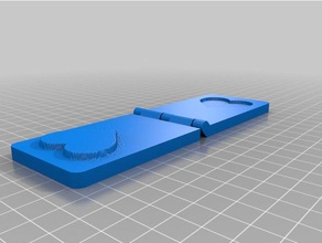 il mio goffratura su misura timbro focolare art 3d print model - Mito3D