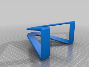 simple napkin stand kitchen & dining holder 3d print model - Mito3D
