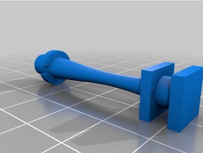 ratón sander de la columna soporte las piezas repuesto 3d print model - Mito3D