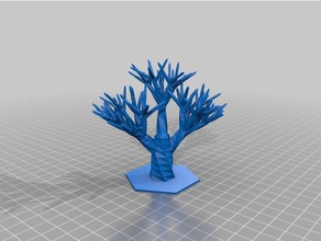 árvore de suporte do anel modelos personalizado 3d print model - Mito3D