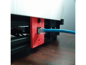 ultibots k250 rj45 connector 3d printer accessories ethernet 3d print model - Mito3D