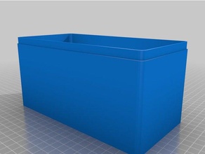 meine individuelle noch eine weitere box-Projekt-Gehäuse Container kundengebundene 3d print model - Mito3D