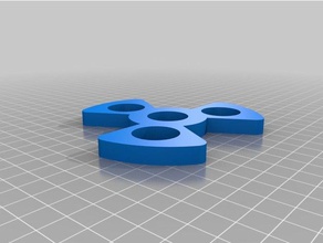 biométriques spinner l'art interactif fidget 3d print model - Mito3D
