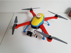 drone lui v3 hobby 3d print model - Mito3D