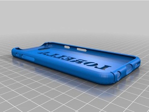 el iphone 6 caso lorella La impresión en 3d 3d print model - Mito3D