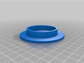 il mio personalizzato parametrico filamento di spool boccola Stampante 3d parti su misura 3d print model - Mito3D
