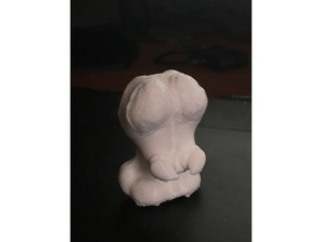 jimmy críquete esculturas do busto criação escultura 3d print model - Mito3D