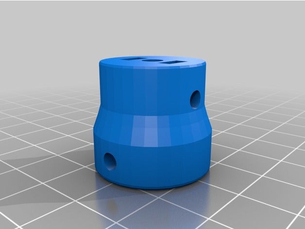 rigide coupleur de 4 à 10 le bricolage 3D print model - Mito3D