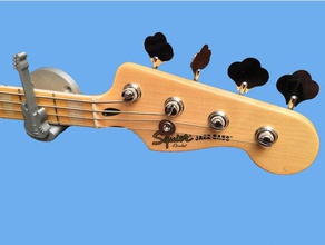 gitar fender küçük tutucu müzik 3d print model - Mito3D