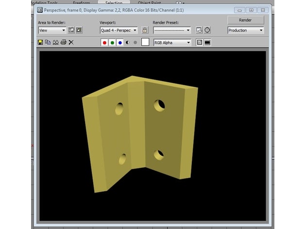 Eckwinkel Drucker Verkleidung 3d Zubehör 3D print model - Mito3D