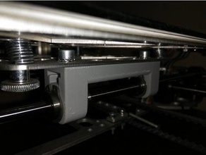 3drag verbesserte y-Achse linear bearing Halter 3d-Drucker Teile Achse Lager Bett Verbesserung k8200 Linearlager die 3d print model - Mito3D