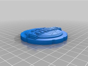 magnet detroit pistons hobby 3d print model - Mito3D