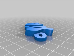 sofia Anahtarlık özelleştirilmiş 3d print model - Mito3D