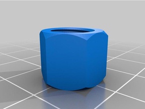 float dado 2 barre filettate di fabbrica parti su misura 3d print model - Mito3D