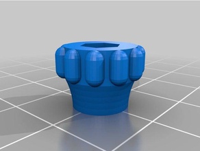 my customized ultimate nut knob generator diy 3d print model - Mito3D
