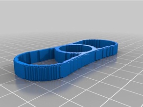 remade spinner holes weights 3d slash fidget fidget-toy hand toy 3d print model - Mito3D