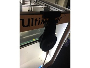 dropcam nid de came mont ultimaker 2 Imprimante 3d accessoires ultimaker2 3d print model - Mito3D