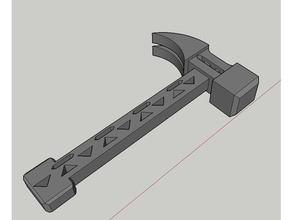 hammer 3d-drucken 3d print model - Mito3D