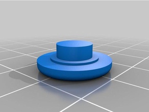 spinner button toys & games 123d design edc fidget toy 3d print model - Mito3D
