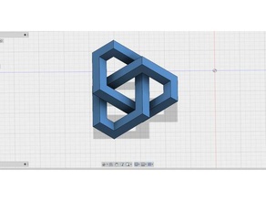 cubes nœud de trèfle art noeud 3d print model - Mito3D