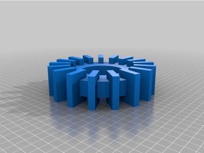 my customized basic gear 3d printing 3d print model - Mito3D