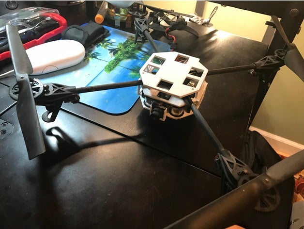 ar drone 10 Kare hobi 3D print model - Mito3D