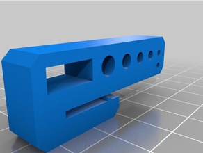 minimalist wanhao di3 tool holder 3d printer accessories makerselect organization 3d print model - Mito3D