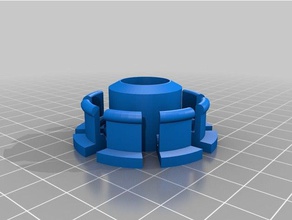 my customized parametric spool hub remix 3d printer accessories 3d print model - Mito3D