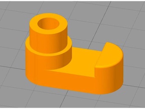 makergear m2 rev e yatak döner klip 3d yazıcı parçaları 3d print model - Mito3D