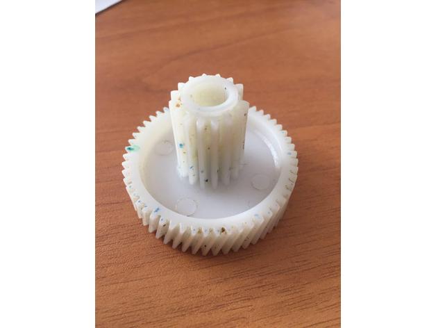 dişli et 54, öğütücü diş yedek parça kıyma makinesi 3D print model - Mito3D